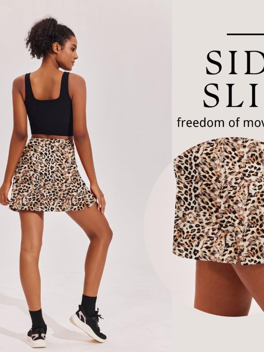 16" Skorts for Women with Pockets Golf Pickleball Tennis Skirt | Silicone Grippe - Picture 4 of 5